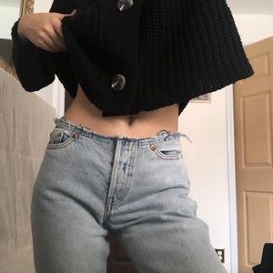 💜SOLD💜 REWORKED LOW RIDER 501 LEVIS